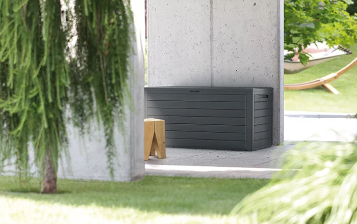 Ящик для зовнішнього зберігання PROSPERPLAST WOODEBOX 190 л коричневий Prosperplast - зображення 3