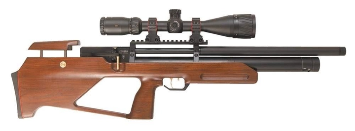 Пневматична гвинтівка PCP Zbroia Козак 330/200 (коричнева) - зображення 2