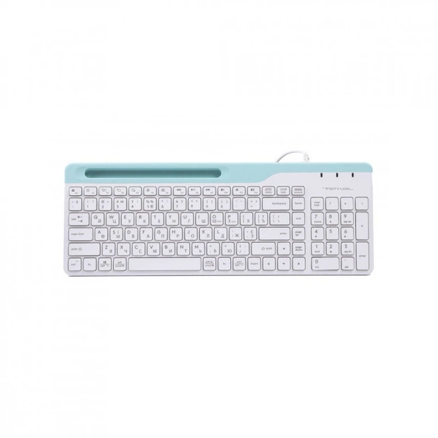 Клавиатура A4Tech FK25 USB White (4711421959896) - Фото 2 Клавиатура A4Tech FK25 USB White (4711421959896) - изображение 2