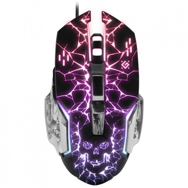 Мышка Defender FrostBite GM-043 USB Black (52043) - изображение 3