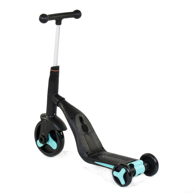 Самокат Беговел Велосипед 3 в 1 Трансформер JT Best Scooter, DIMSA-657, Бирюзовый - изображение 4