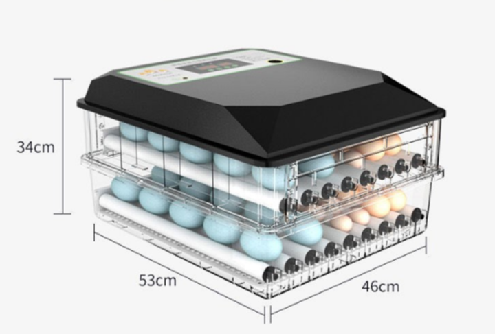 Автоматический пластиковый инкубатор на 120 яиц