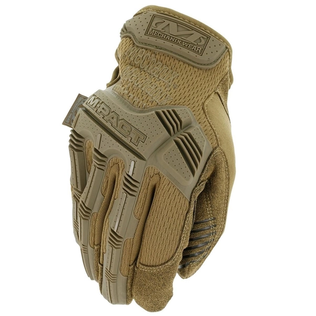 Тактичні рукавички Mechanix Wear M-Pact Full Coyote S - зображення 1