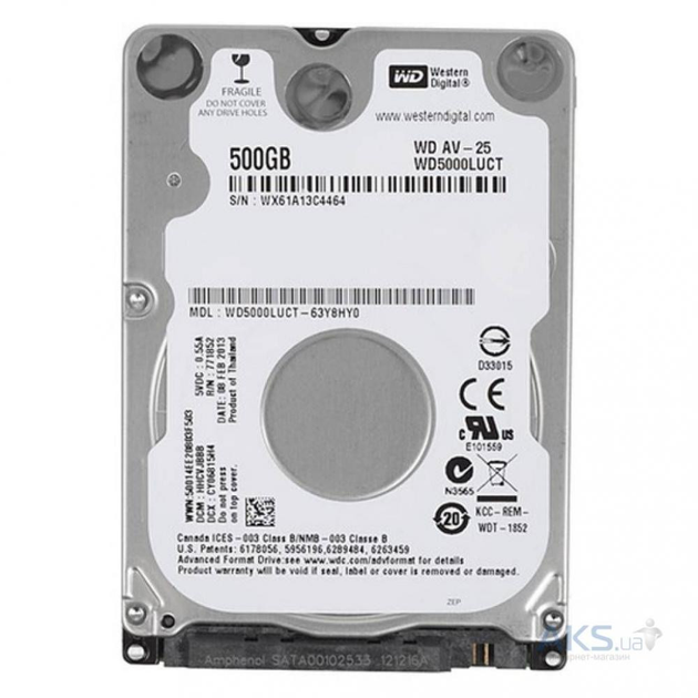 WD AV-25 WD5000LUCT – фото, відгуки, характеристики в інтернет-магазині ...