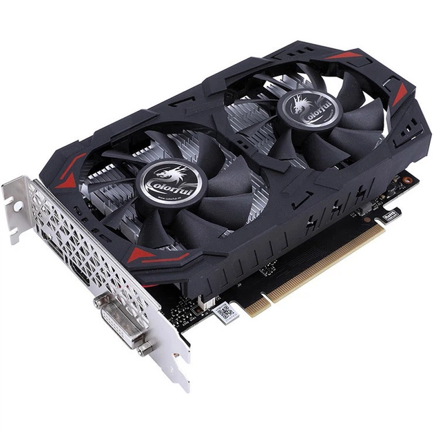 Colorful GeForce GTX 1050Ti, 4GB, twin cooler(GTX1050Ti NE 4G-V) - Фото 2 Colorful GeForce GTX 1050Ti, 4GB, twin cooler(GTX1050Ti NE 4G-V) - изображение 2