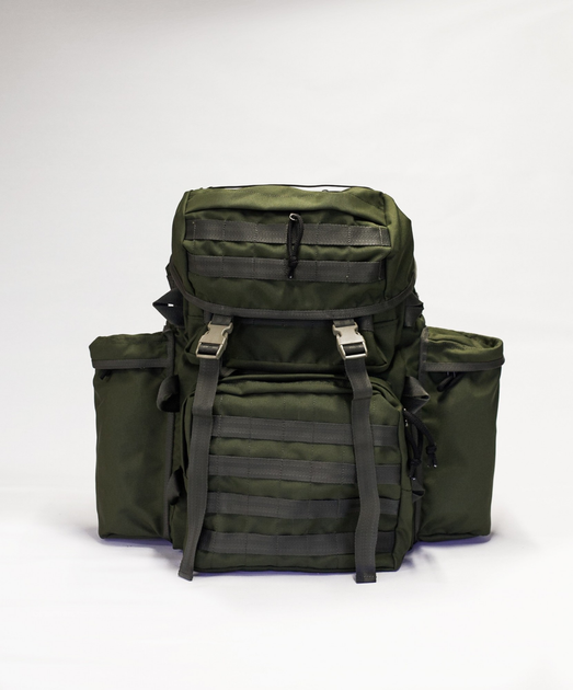 Рюкзак тактичний 40 літрів об'єм для штурмовий військовий рюкзак 40л, водовідштовхувальний cordura хакі - изображение 1