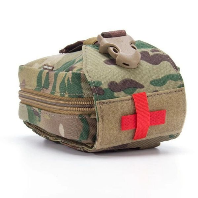 Подсумок для аптечка Emerson Military First Aid Kit Pouch Multicam камуфляж 2000000084558 - изображение 2