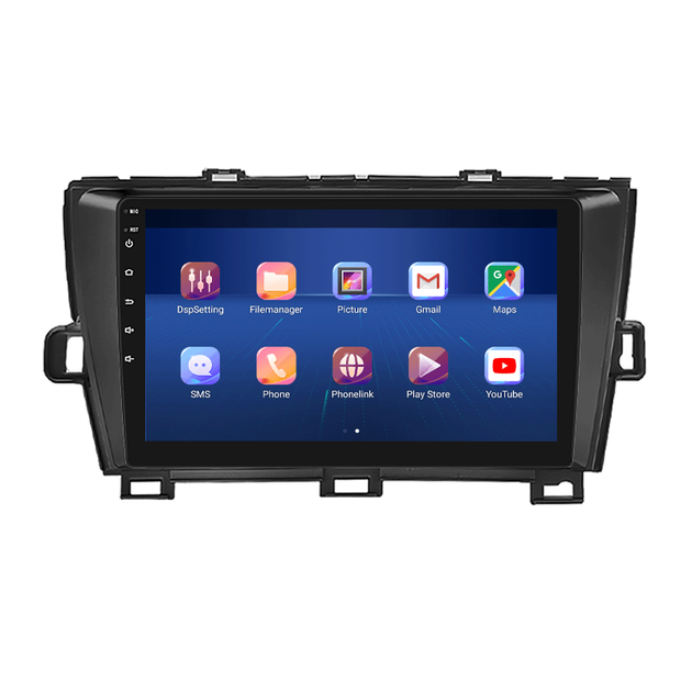 Штатная магнитола 9" Lesko для Toyota Prius III Рестайлинг (XW30) 2011-2015 Top 4/32 4G WiFI GPS Тойота - изображение 2