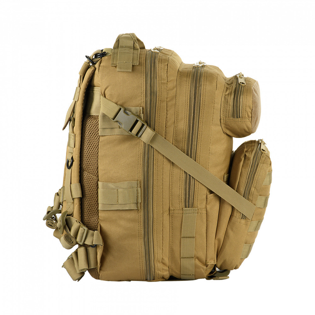 Тактический штурмовой военный рюкзак ES Army 30L литров Койот 45x27x22 (9007) - изображение 2