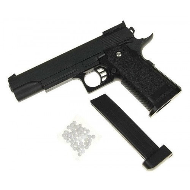 Страйкбольный пистолет "Colt M1911 Hi-Capa" Galaxy G6 металл - изображение 2
