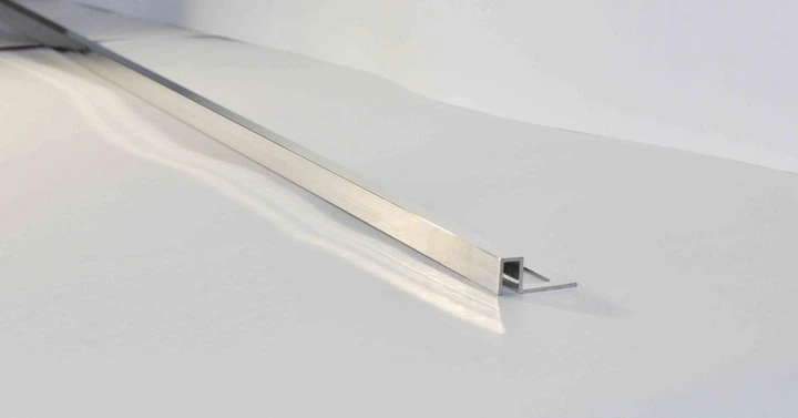 Профиль хромированный П образный DURAL 11 мм 2.5 м Duraplus brass chrome - изображение 7