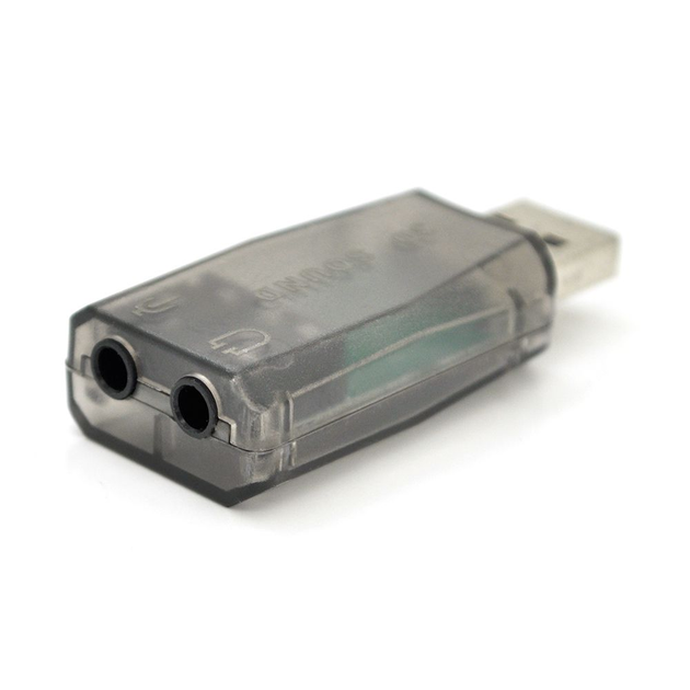Контроллер USB-sound card (5.1) 3D sound (Windows 7 ready), OEM - изображение 1