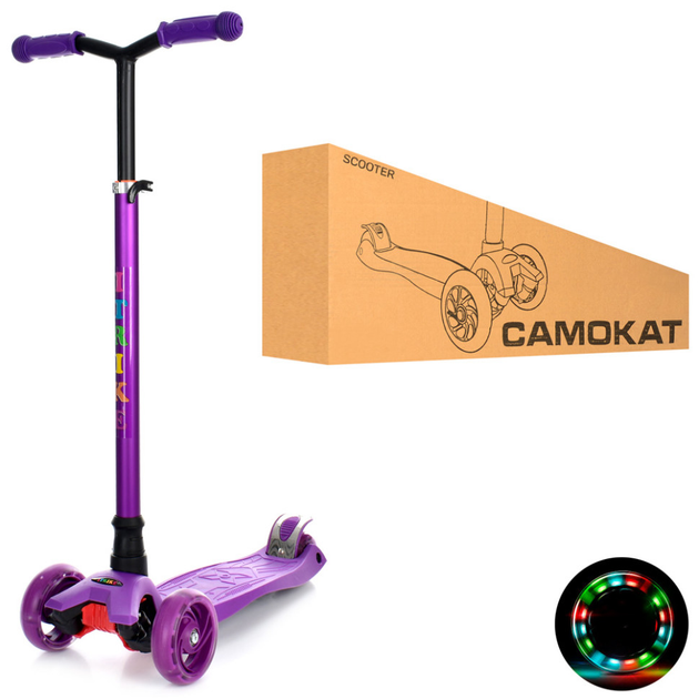 Самокат детский MAXI iTrike JR3-060-22-V с подсветкой – низкие цены ...