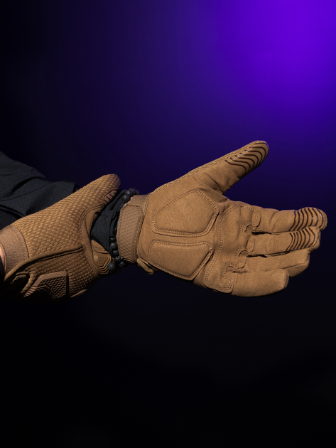 Тактичні рукавички BEZET 6258 L Чорні (2000093212227) - зображення 2