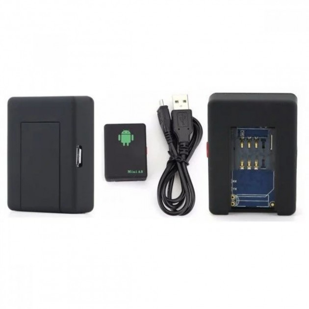 Трекер слежения GPS маячок со встроенным микрофоном и SIM картой на магните UKC Mini A8 - изображение 7