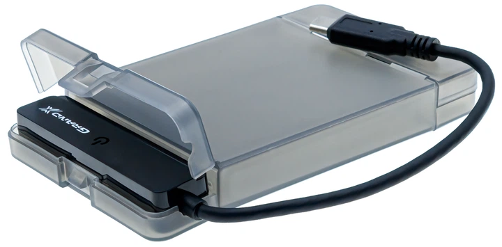 Зовнішня кишеня Grand-X для HDD 2.5" USB 3.1 Type-C (HDE31) - Фото 1 Зовнішня кишеня Grand-X для HDD 2.5" USB 3.1 Type-C (HDE31) - зображення 1