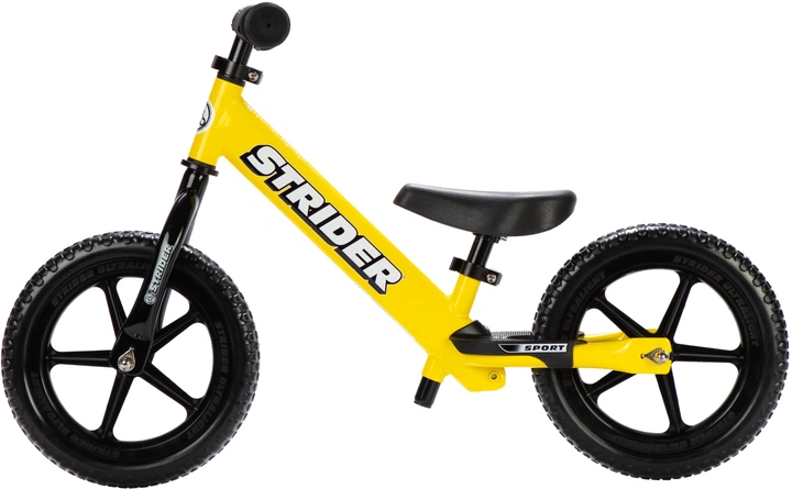 Rowerek biegowy Strider 12 Sport żółty (ST-S4YE) - obraz 4