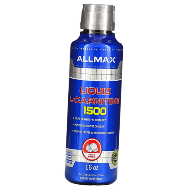Л Карнитин для похудения, Liquid L-Carnitine, Allmax Nutrition 473мл ...