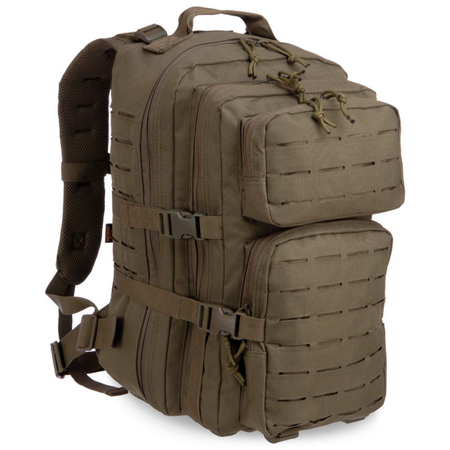 Военный тактический рюкзак штурмовой SILVER KNIGHT 25 л Размер 43 x 25 x 14 см Оксфорд Хаки (LK2021) - изображение 1