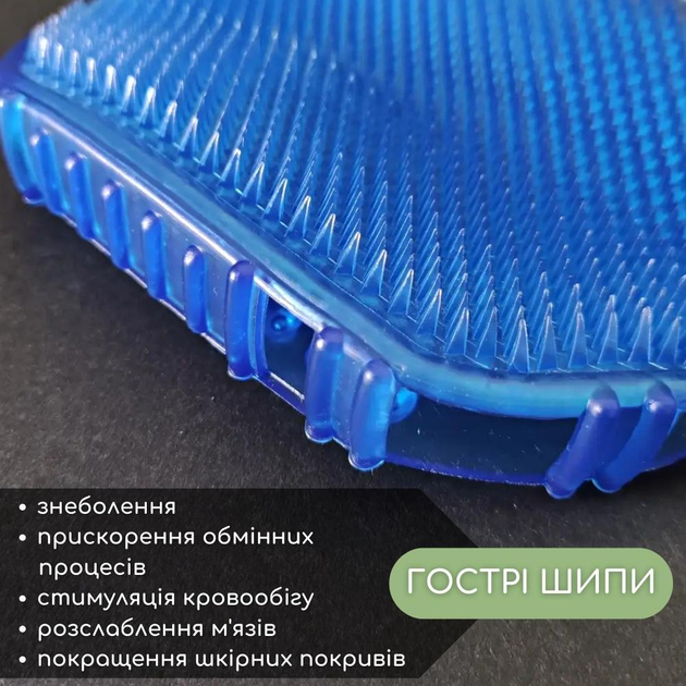 Ручной антицеллюлитный массажер мочалка для тела силиконовая от ...