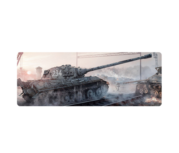 Килимок 300*700 тканинної World of Tanks-69, товщина 2 мм, OEM - Фото 1 Килимок 300*700 тканинної World of Tanks-69, товщина 2 мм, OEM - зображення 1