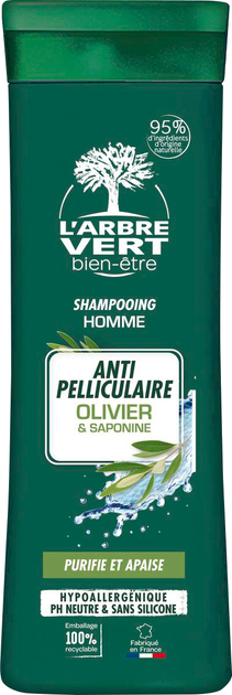 Акція на Шампунь L'Arbre Vert проти лупи для чоловіків 250 мл від Rozetka