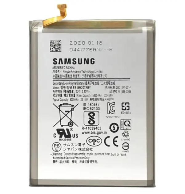 Аккумулятор "Original" Samsung M207/M20S/M30S/M31/ EB-BM207ABY - изображение 2