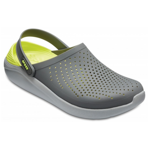Сабо Crocs Literide Clog 36 р 22.5-23 см Сірі Салатові 204592-0DV-M4/W6 Grey/LightGreen - зображення 2