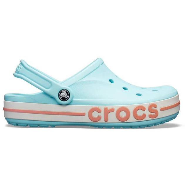 Сабо Crocs Bayaband Clog 37 р 23.2-24 см Голубые 205089-4JF-M5/W7 Ice Blue / Melon - изображение 3