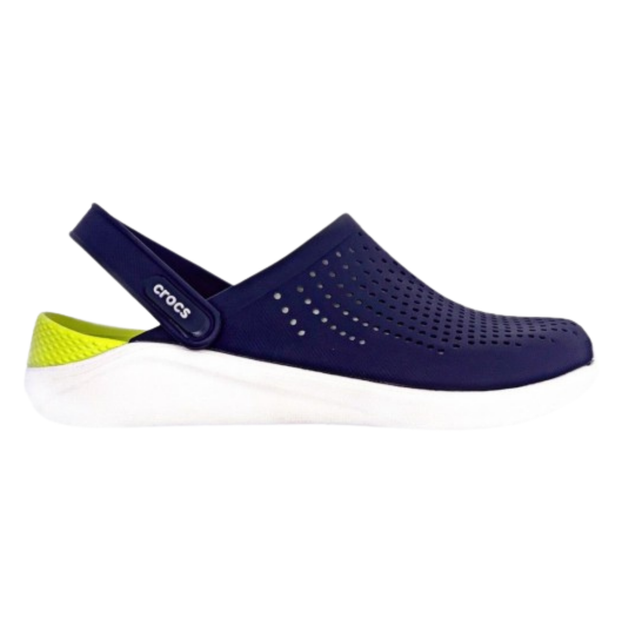 Сабо Crocs Literide Clog 42 р 27-27.5 см Темно синие с Желтым 204592-M9/W11 Navy Citrus - изображение 3