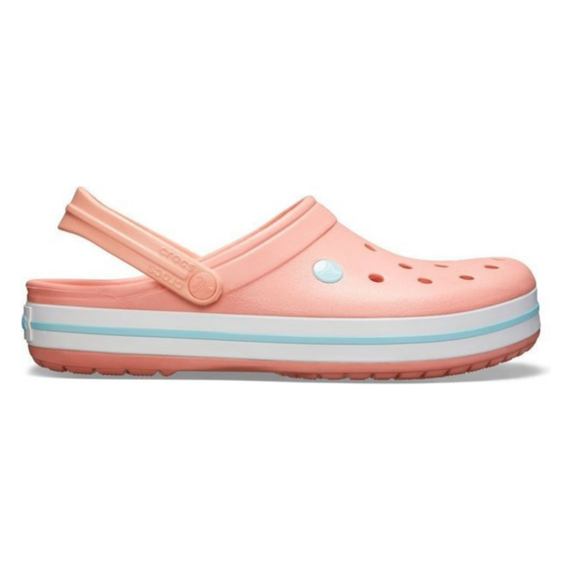 Сабо Crocs Crocband 39 р 25-25.5 см Персиковые 11016-7H5-M7/W9 Melon / Ice Blue - изображение 3