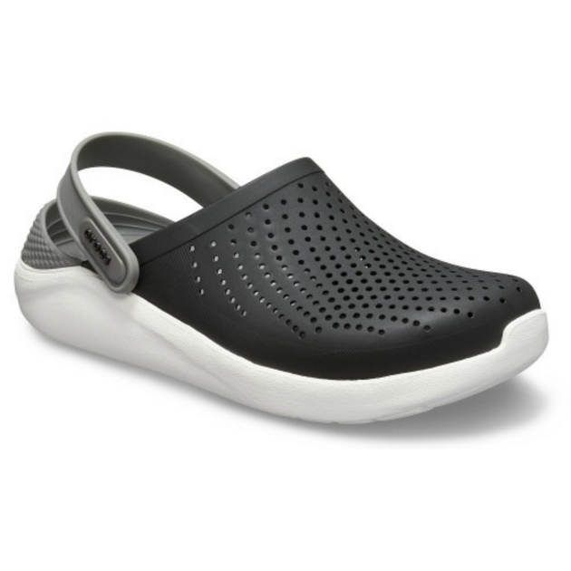 Сабо Crocs Literide Clog 44 р 28.4-29 см Черные с серым 204592-05M-M11/W13 Black/Smoke - изображение 2