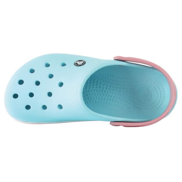 Сабо Crocs Crocband 38 р 24.3-24.8 см Голубые с белым 11016-4S3-M6/W8 Ice Blue/White - изображение 4