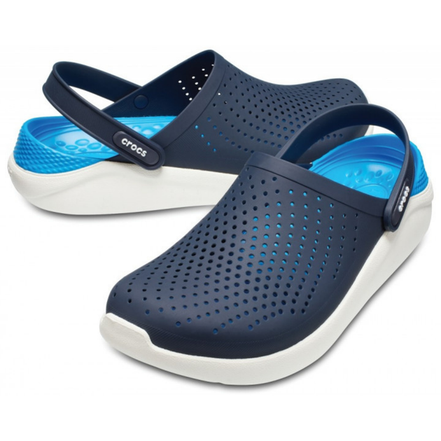 Сабо Crocs Literide Clog 43 р 27.7-28.2 см Темно синие с белым 204592-462-M10/W12 Navy/White - Фото 1 Сабо Crocs Literide Clog 43 р 27.7-28.2 см Темно синие с белым 204592-462-M10/W12 Navy/White - изображение 1
