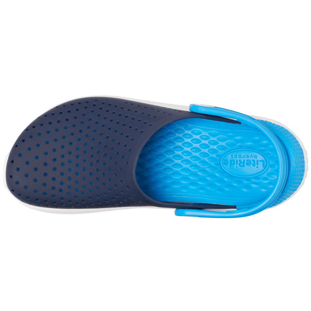 Сабо Crocs Literide Kids Clog 33 р 20.1-20.8 см Детские Темно синие 205964-462-J2 Navy/White - изображение 4