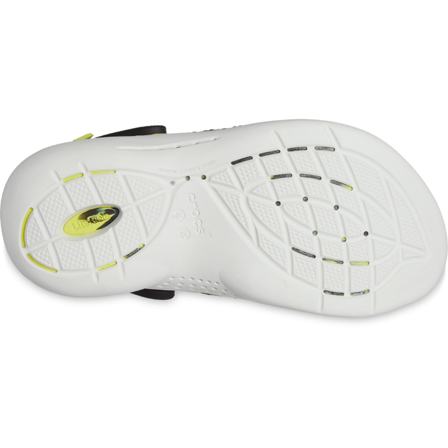 Сабо Crocs LiteRide 360 Marbled Clog 38 р 24.3-24.8 см Черные с желтым 206708-M6/W8 Black/Citrus - изображение 6