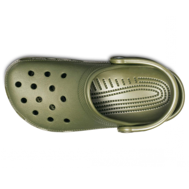 Сабо Crocs Classic Clog 40-41 р 25.8-26.7 см Хаки Зеленые 10001-M8/W10 Army Green - изображение 4