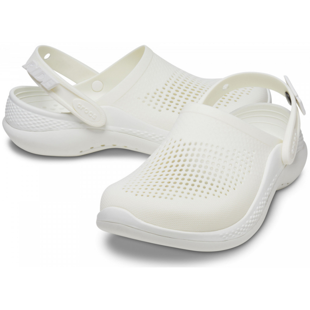 Сабо Crocs LiteRide 360 Clog 36 р 22.5-23 см Белые 206708-M4/W6 Almost White - изображение 3
