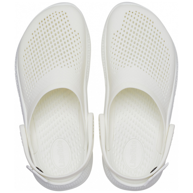 Сабо Crocs LiteRide 360 Clog 36 р 22.5-23 см Белые 206708-M4/W6 Almost White - изображение 4