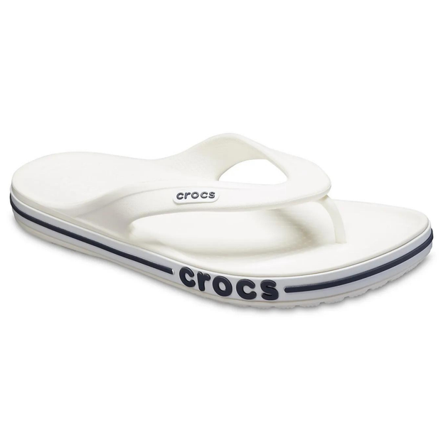 Тапочки Crocs Bayaband Flip 37 р 23.2-24 см Білі 205393-126-M5/W7 White - Фото 2 Тапочки Crocs Bayaband Flip 37 р 23.2-24 см Білі 205393-126-M5/W7 White - зображення 2