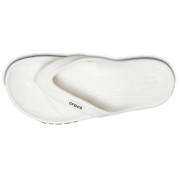 Тапочки Crocs Bayaband Flip 37 р 23.2-24 см Білі 205393-126-M5/W7 White - Фото 4 Тапочки Crocs Bayaband Flip 37 р 23.2-24 см Білі 205393-126-M5/W7 White - зображення 4