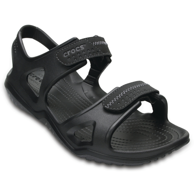 Сандалии Crocs Swiftwater River Sandal 45 р 29.2-29.7 см Черные 203965-M12/W14 Black - изображение 2