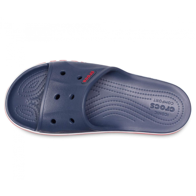 Шлепанцы Crocs Bayaband Slide 43 р 27.7-28.2 см Темно-синие 205392-M10/W12 Navy - изображение 4