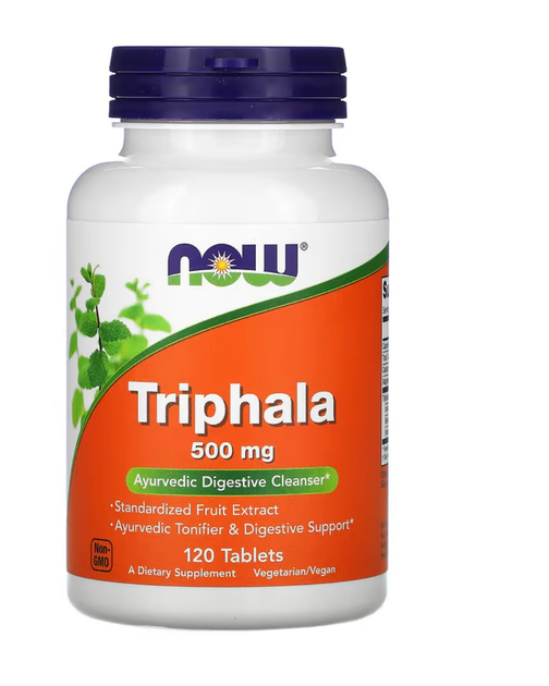 Трифала NOW Foods Triphala , 500 мг 120 таблеток – фото, отзывы ...
