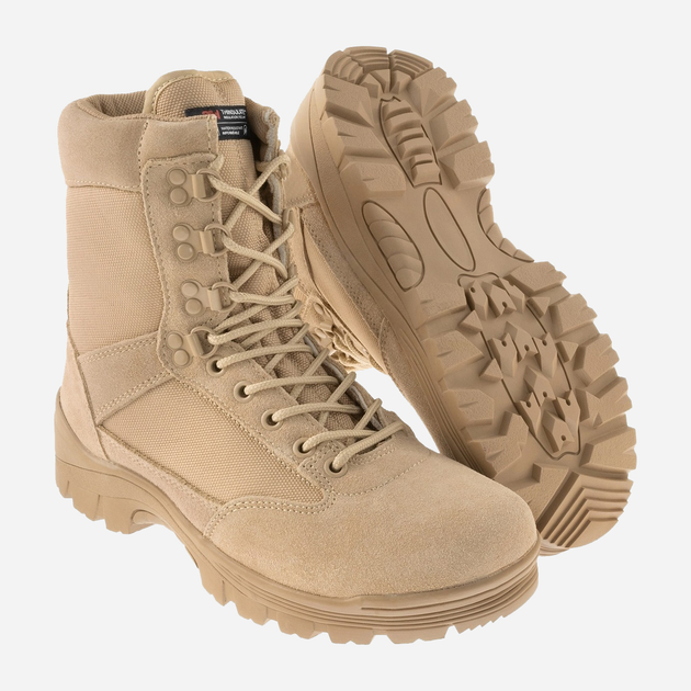 Мужские тактические ботинки MIL-TEC Sturm Tactical Boots with YKK Zipper 12822104-410 41 (8US) 26.5 см Койот (2000980569267_9012024114) - изображение 2