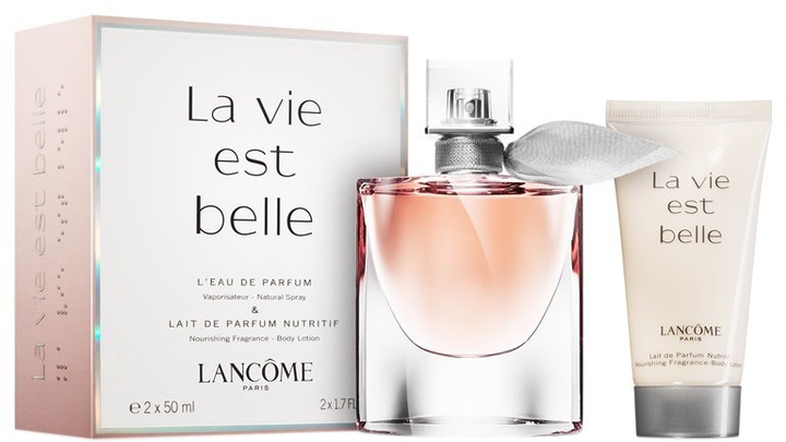 Акція на Набір для жінок Lancome La Vie Est Belle Парфумована вода 50 мл + Лосьйон для тіла 50 мл від Rozetka