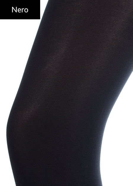 Теплые колготки для беременных Giulia MAMA 100 2 Black-nero, черные плотные, комфортные - изображение 2