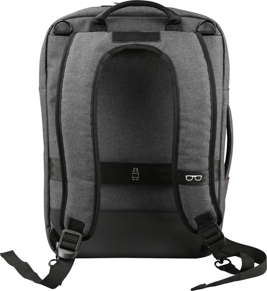 Рюкзак трансформер для ноутбука YENKEE 12L 15.6" TARMAC 3in1 Convertible YBB 1522GY Grey (YBB 1522GY) - зображення 5