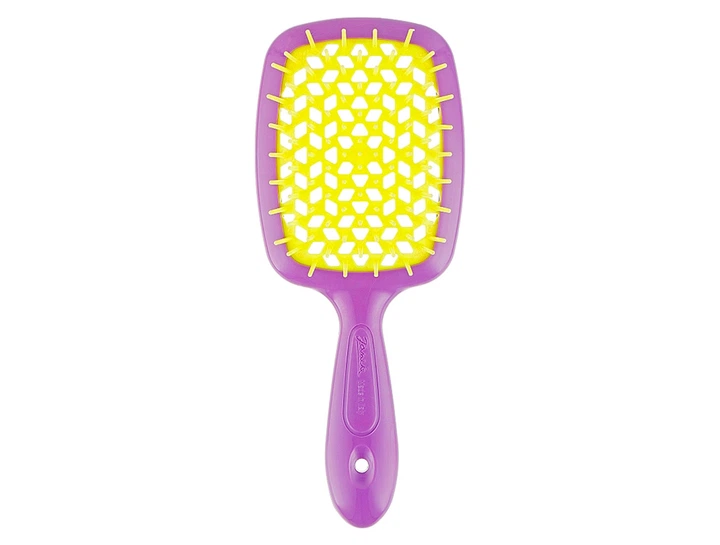 Гребінець для волосся Janeke Superbrush Violet Yellow (8006060626114) - зображення 2