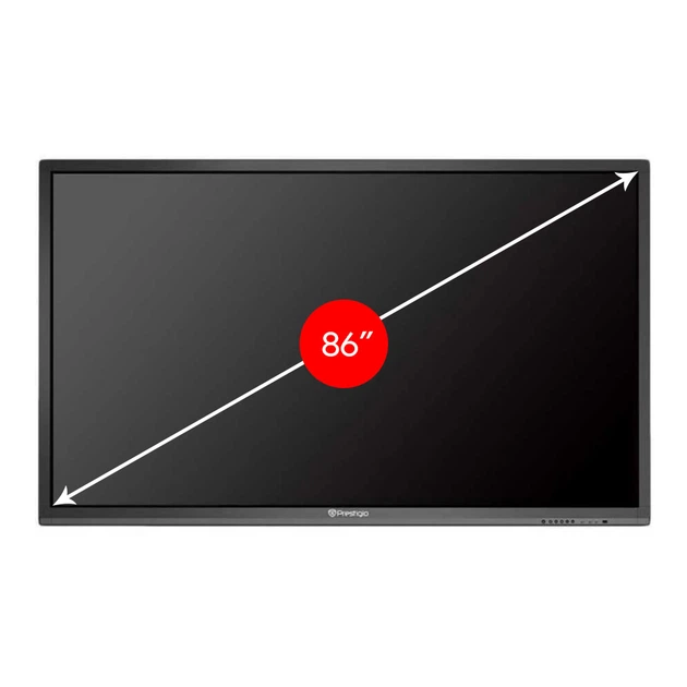 Интерактивная панель 86" Prestigio PMB728L862 L-серии (UHD) - Фото 1 Интерактивная панель 86" Prestigio PMB728L862 L-серии (UHD) - изображение 1